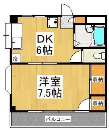 シャトルハイムの物件間取画像